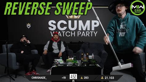 Scump Reacts To Optic Reverse Sweeping Faze Youtube