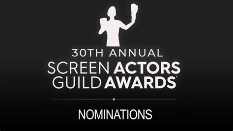 Sag Awards Nominations 2024 Complete List Of Nominees