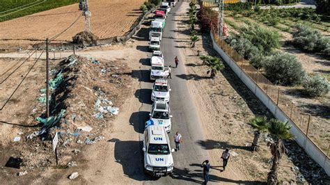 Israel Hamas War Rages Aid Trucks Reach Gaza Strip Updates Today