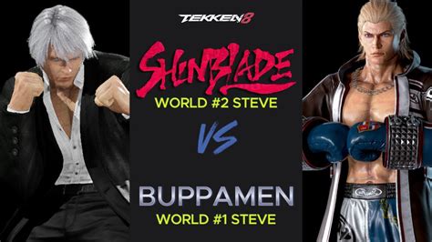 Tekken 8 1 Steve Fox Buppamen Vs 2 Shinblade World Ranking Bout