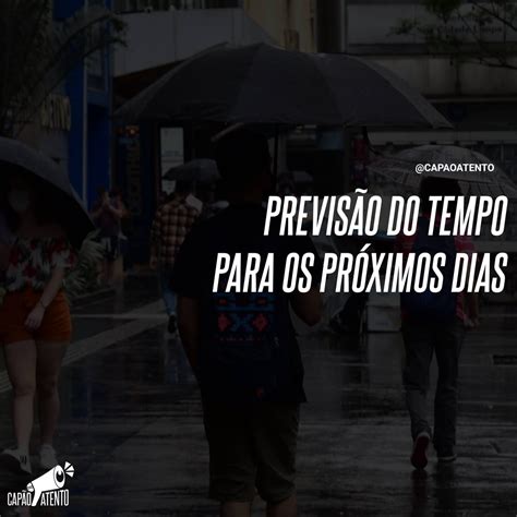 Capão Atento on Twitter Segunda feira Dia de sol algumas nuvens