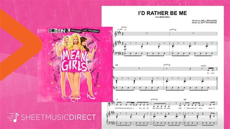 I D Rather Be Me From Mean Girls The Musical Jeff Richmond Piano