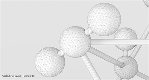 3d Molecular Carbon Dioxide Model