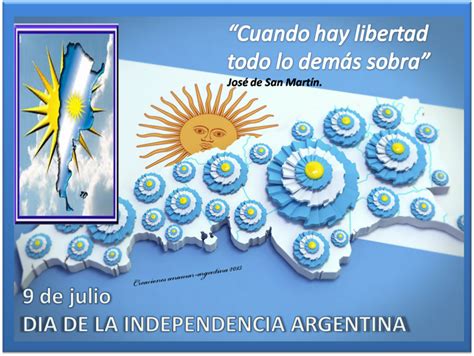 Argentina País Libre E Independiente 9 De Julio Dia De La