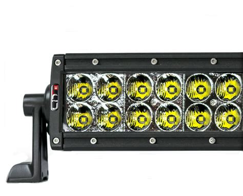 Superchips Lit E Series Curved Double Row Led Combo Light Bar Quadratec