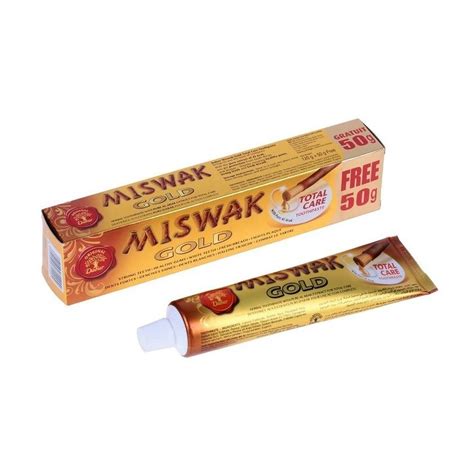 Зубная паста Dabur Miswak Gold Total Care 120 мл купить по цене 0