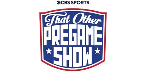 Paramount Press Express CBS Sports THAT OTHER PREGAME SHOW Releases