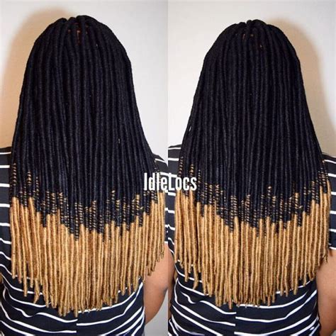 40 Fabulous Funky Ways To Pull Off Faux Locs Ombre Faux Locs Faux