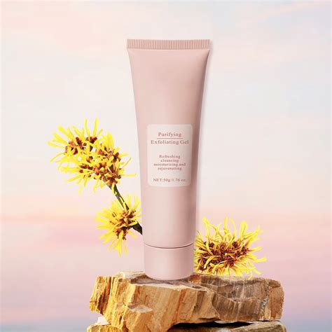 Purifying Exfoliating Gel Exfoliating Scrub Gel For Face And Body Deep Cleansing Moisturizing