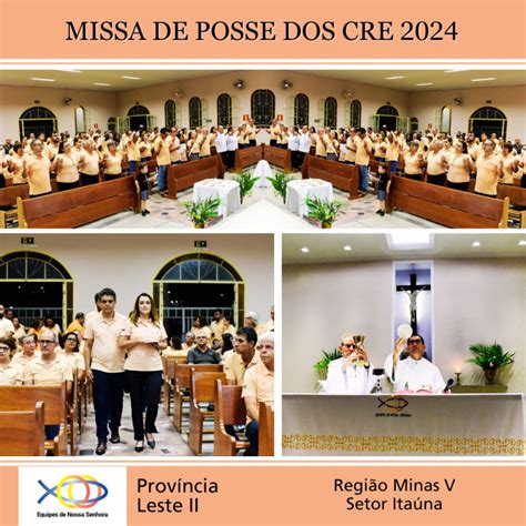 Missa De Posse Dos Cre Setor Ita Na Regi O Minas V