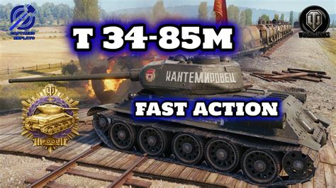 World Of Tanks T 34 85 10 Kills Pool Medal 4 2k Damage WoT