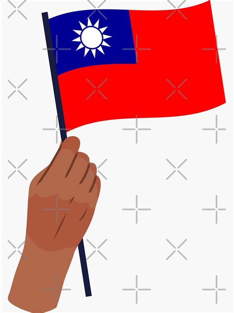 Taiwan Flag I Love Taiwan Sticker For Sale By Bizzie70 Redbubble