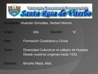 Diversidad Cultural Ppt