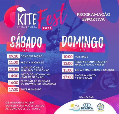 Fim De Semana Em Areia Branca Tem Festival De Kitesurf E Muito Reggae