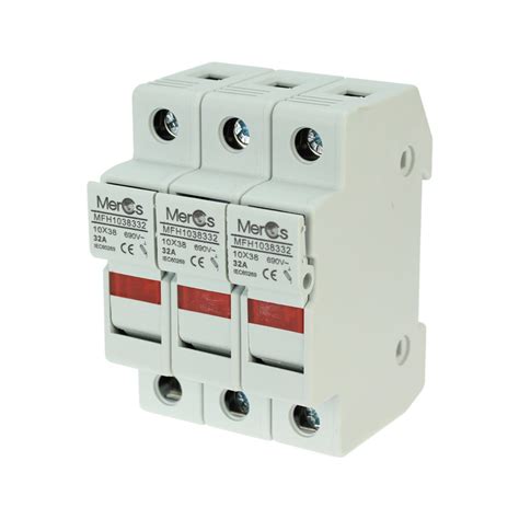 Modular Fuse Holder 32amp 10x38 Mercs