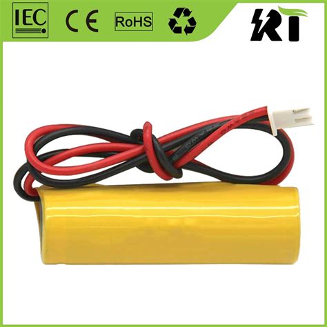 Ni CD Rechargeable Battery NiCd 2 3AA300mAh 3 6V For Emergency Lights