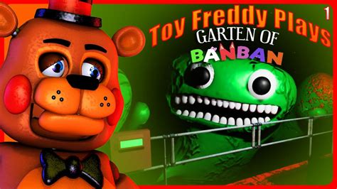 Toy Freddy Plays Garten Of Banban There Are MONSTERS At This