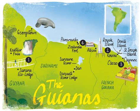 Travelling Through The Guianas Guyana Suriname And French Guiana