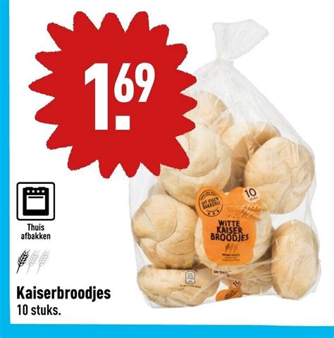 Kaiserbroodjes 10 Stuks Aanbieding Bij ALDI