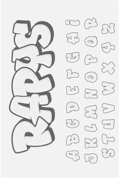 Fat Fonts Typography Art Alphabet Lettering Graffiti Lettering Fonts