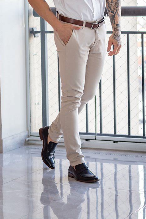 Topo 48 imagem calça cor creme masculina br thptnganamst edu vn