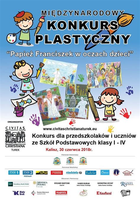 Międzynarodowy Konkurs Plastyczny Papież Franciszek w oczach dzieci