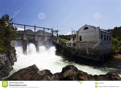 Hydroelectric Power Station Stock Image | CartoonDealer.com #6411949