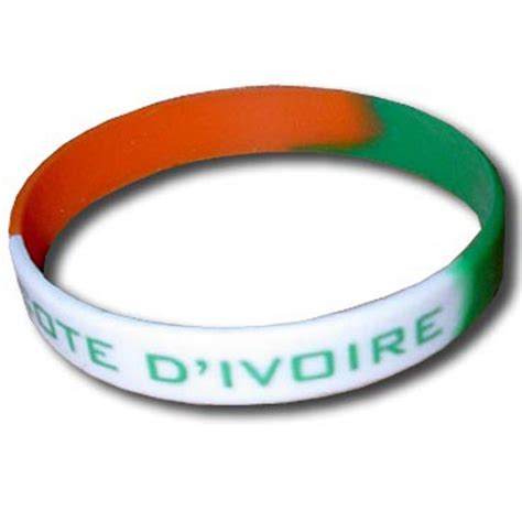 Bracelet Silicone C Te D Ivoire