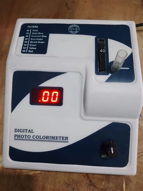 Digital Auto Photo Colorimeter Filters Nm At Rs In