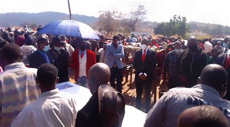 Pictures The People’s President Advocate Nelson Chamisa Attends His Uncle’s Funeral In Bikita