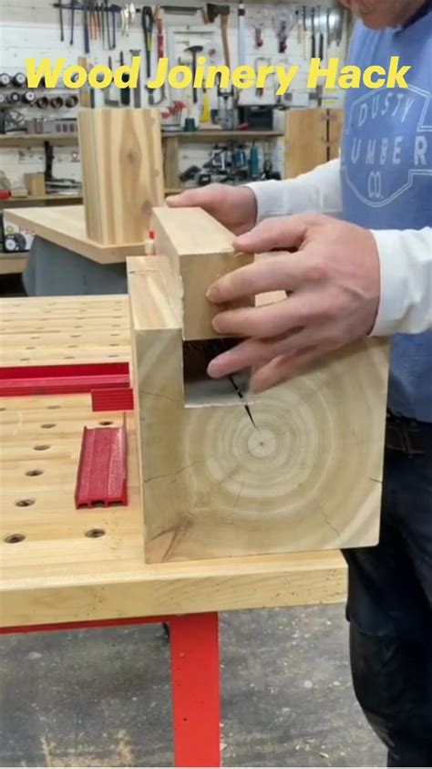 Wood Joinery Hack Woodworking Project Idea Wood Wrojects Diy Easy Woodworking Projects