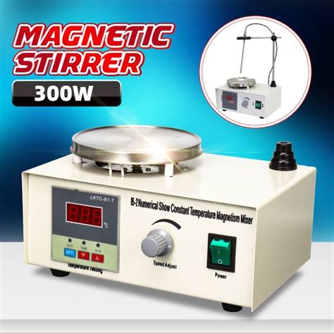 AC V Hz Lab Heating Dual Control Mixer Magnetic Stirrer Hot Plate Magnetic Stirrer No Noise