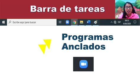 Partes De La Barra De Tareas De Windows Para Niños Youtube