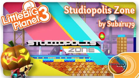 Lbp3 Little Big Planet Studiopolis Zone Lbp Community Level Youtube