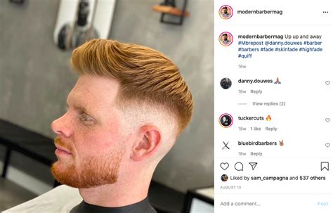 Modern Barbers Most Liked Instagram Barber Images Modern Barber