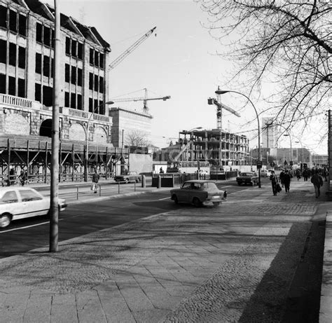 DDR Bildarchiv Berlin Baustelle Zum Neubau Des Friedrichstadt Palast