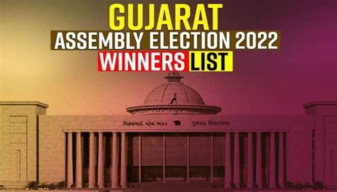 Gujarat Assembly Election Results 2022 Full List Of Winners Seat Wise Winning Candidates Of