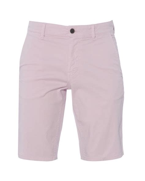 Boss Mens Schino Slim Pink Slim Fit Shorts