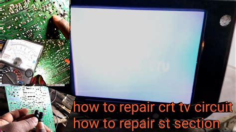 How To Repair Crt Tv No Picture