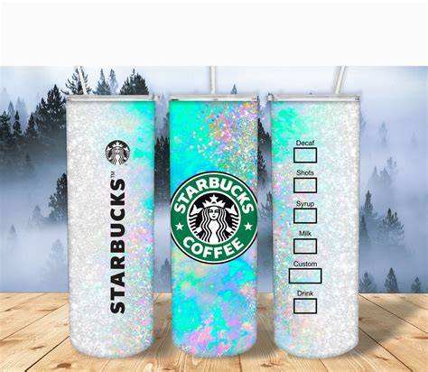 Starbucks 20oz Tumbler Wrap Tumbler Design For Sublimation Png Etsy