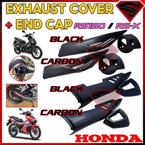 Muffler Protector Rsx Rs End Cap Ekzos Cover Muffler Cover Honda