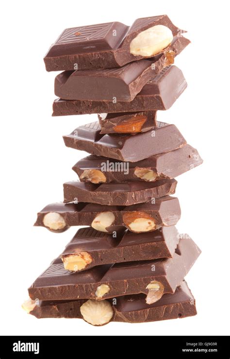 Pile Of Milk Chocolate Stock Photo Alamy