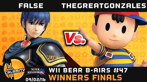 WBB 47 False Marth Vs TheGreatGonzales Ness Winners Finals