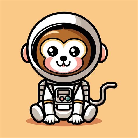 Astronaut Sitting Planet Waving Stock Illustrations 19 Astronaut