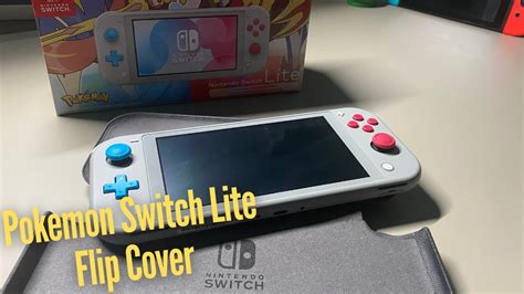 Pokemon Nintendo Switch Lite Flip Cover And Console Overview Youtube