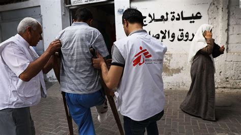 Médicos Sin Fronteras logró ingresar a personal en el sur de Gaza