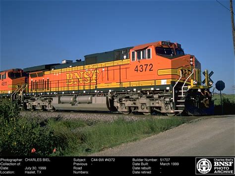 The Bnsf Photo Archive C44 9w 4372