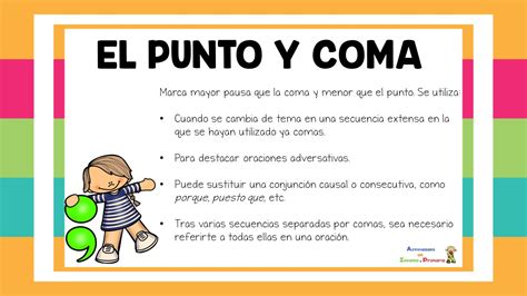 Carteles Didácticos Los Signos De Puntuación Y Sus Usos