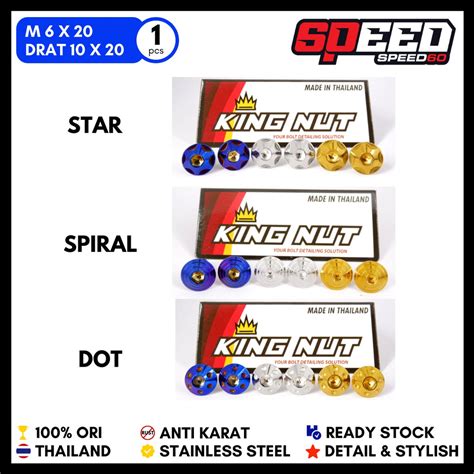 Jual Baut M X Drat X Payung Star Probolt Stainless Steel