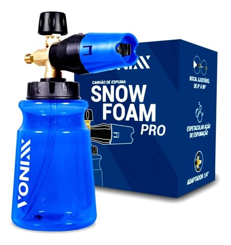 Snow Foam Pro Profissional Pistola Canhao De Espuma Vonixx